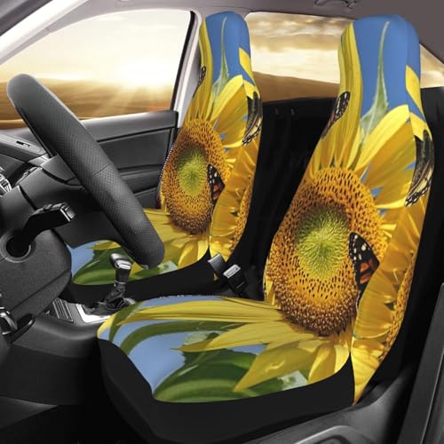 Housses de protection voiture lavables et respirantes au motif papillons
