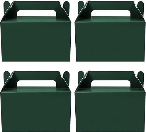 Miniatura 8 de Oletx 12 cajas de regalo a dos aguas naranjas, caja pequeña de regalo de fiesta de 5.9 pulgadas, caja de golosinas, caja de dulces de galletas para