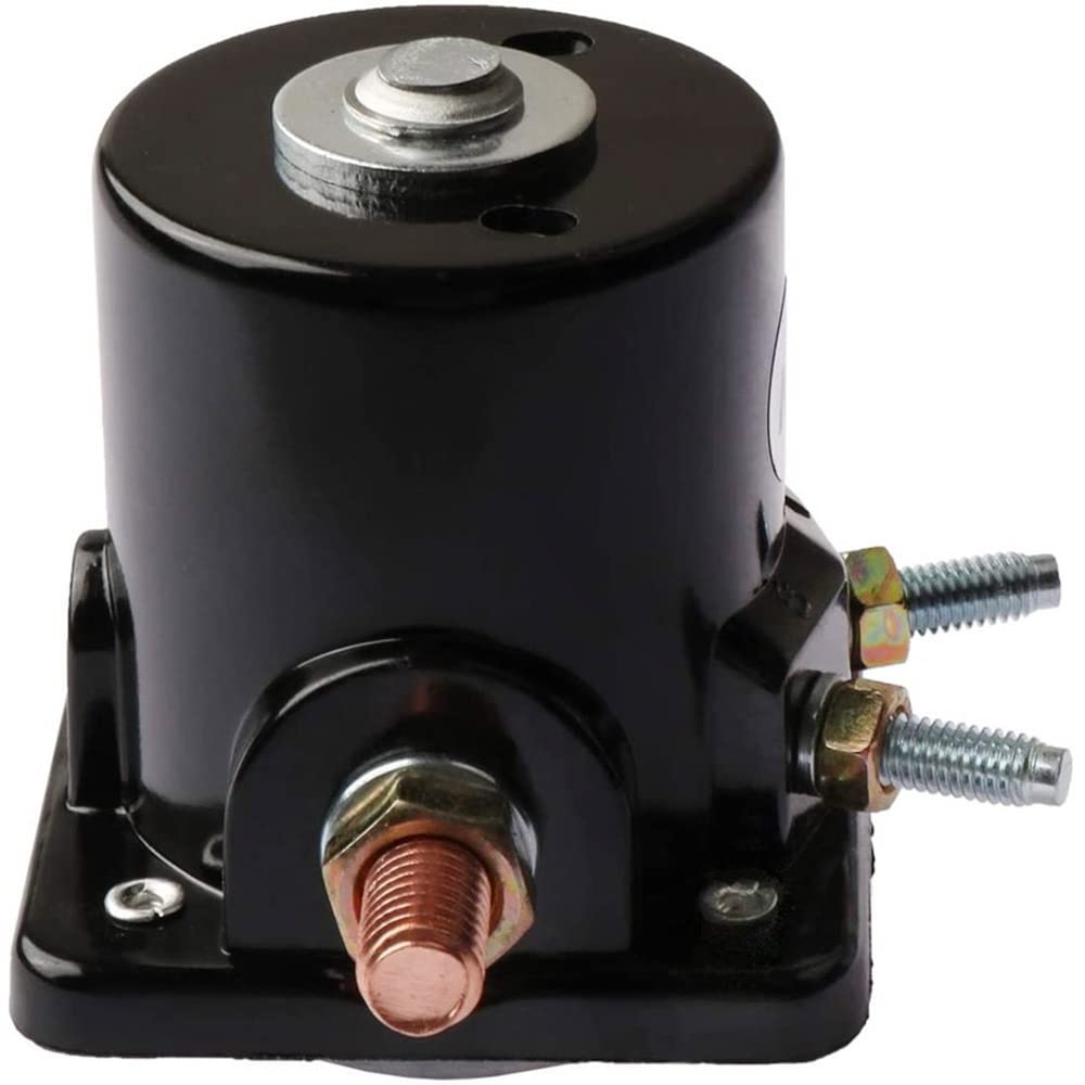 Interruttore a relè elettromagnetico di avviamento motore fuoribordo per nero 383622 395419 582708 586180 durevole