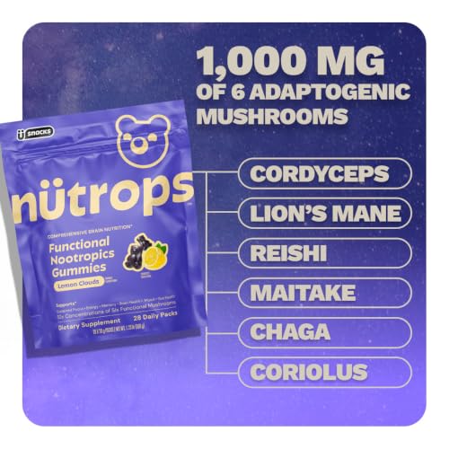 Grüns Nutrops Nootropics Mushroom Gummies