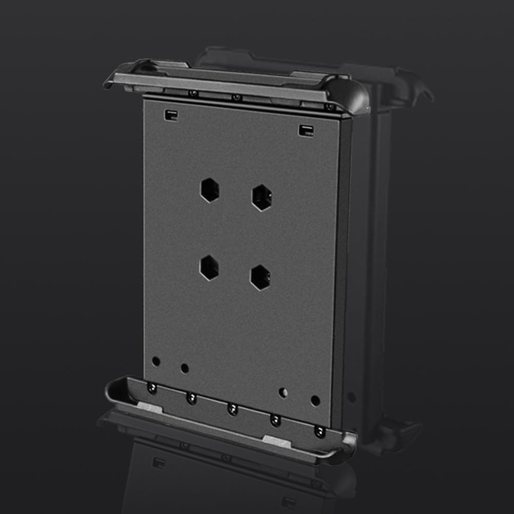 Terminal de datos para tablet con clip trasero para motocicleta, soporte GPS apto para tabletas de 7 a 8 pulgadas