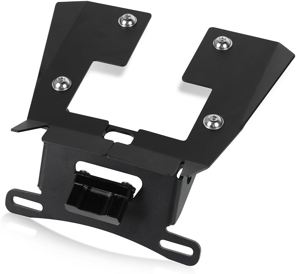Applicable to for Hon&da MSX125 Grom MSX125SF 16-20 Years Modified Short Tail Rear License Plate Frame Tail Wing License Plate Frame Accessories Motorcycle
