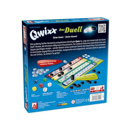 Spielansicht von QWIXX - Das Duell_1