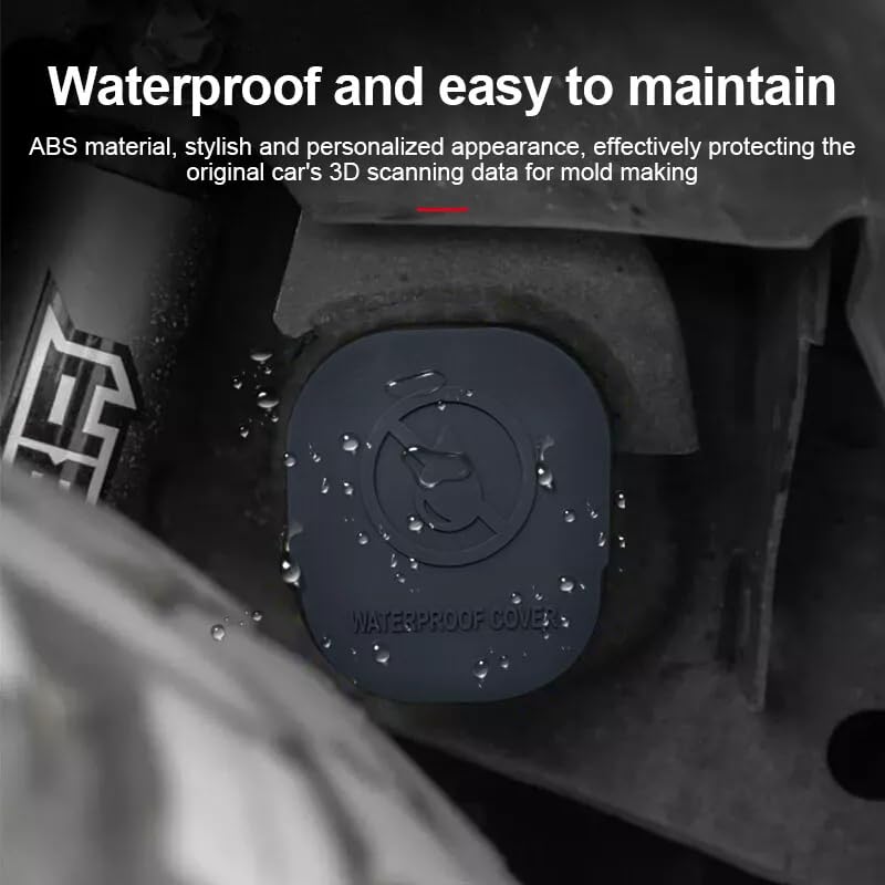 Image of Silicone Car Frame Tube Hole Plugs Compatible with Ford Ranger 2023 2024 2025, Rear Wheel Well Cover, Frame Holes Cap, Frame Cover for Tubes, Truck Accessories | Silicone Car Rear Wheel Well Cover Fit for Ford Ranger 2024 2025 2026, Frame Holes Cap, Frame Cover for Truck Tubes