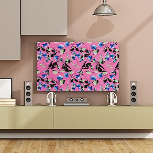 Image of Glassiano Marigold Dustproof Printed 48 inch LED TV Cover Screen Protector Compatible for All Models, Print 12