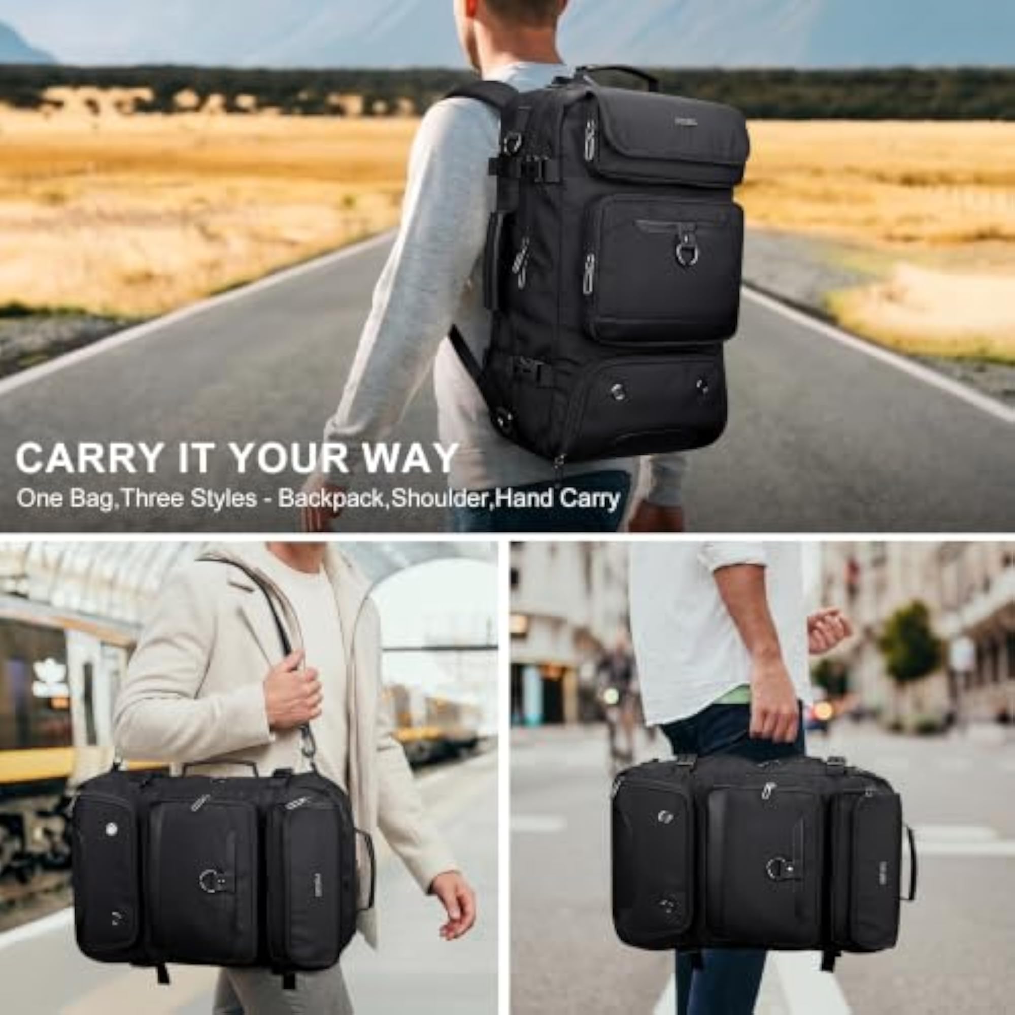 Travel Backpack for Women Men Carry on