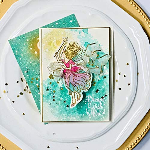 Hero Arts Cg755 Bold Prints, Star Light Star Bright, 6" X 6" #TOP1