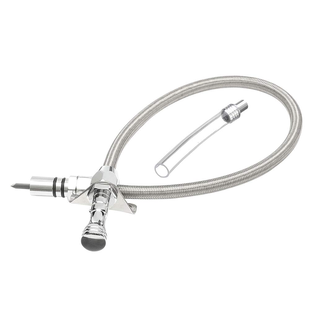 ATORSE® Flexible Stainless 350 Transmission Dipstick For Chevy Gm Th350 Tranny