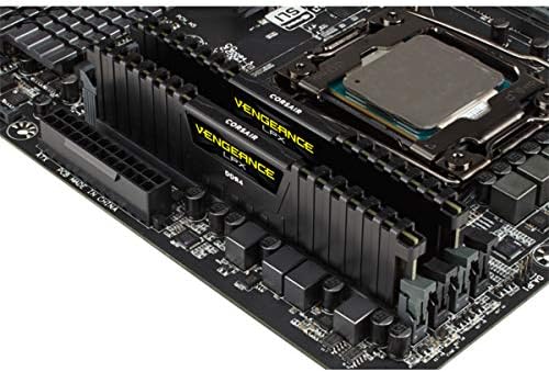 Corsair VENGEANCELPX16GB (2x 8GB) DDR4 3600 (Pc4-28800) C18 1.35V Desktop Memory - Black
