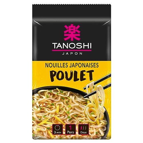 Tanoshi nouilles de blé saveur poulet - vue 2