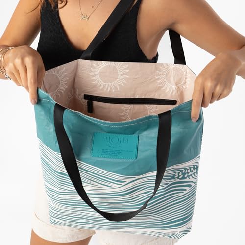 ALOHA Collection Tote Reversible Ligero Compacto miniatura 4