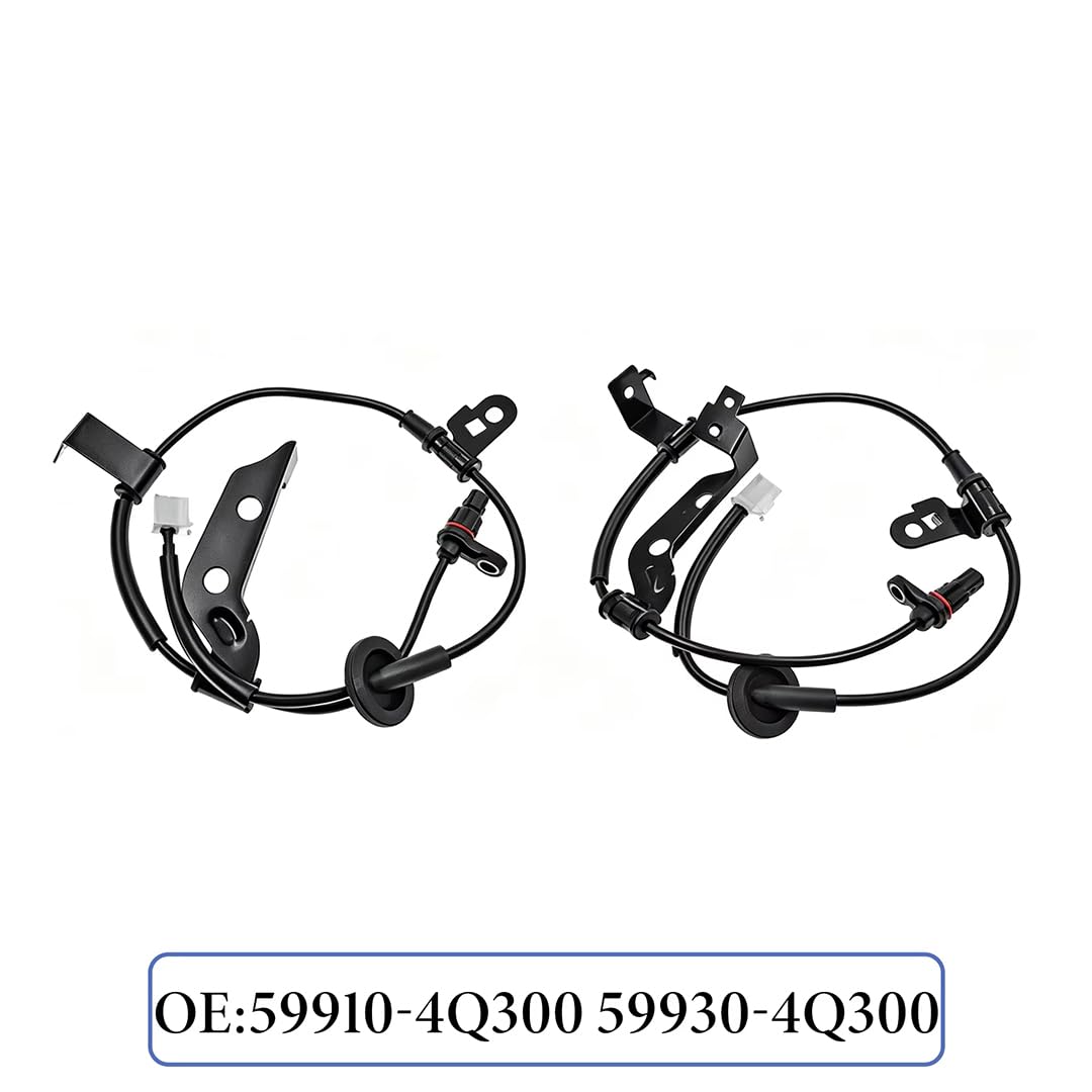 Czujnik Prędkości Koła dla Hyundai Sonata 1.6L 2.0L 2.4L 2011-2016, Czujnik prędkości koła ABS lewego tylnego prawego 59910-4Q300/59930-4Q300