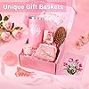 Gifts Box for Mom,Mothers Day Gift,Gift Basket for Mama Mother in Law,Birthday Presents from Daughter Son,Best Mom Ever Set Unique Thank You Gifts With Massage Comb,Tumbler,Coin Purse,Scented Candle