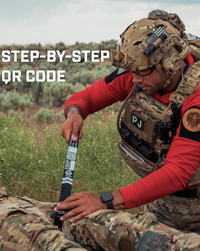 Image of Snakestaff Systems Tourniquet - ETQ Gen 2 Made in The USA | EDC Gear for Trauma Kits, Tourniquet Kits, and Medical Emergency Bags | Blue Trainer (1.5 Inch)