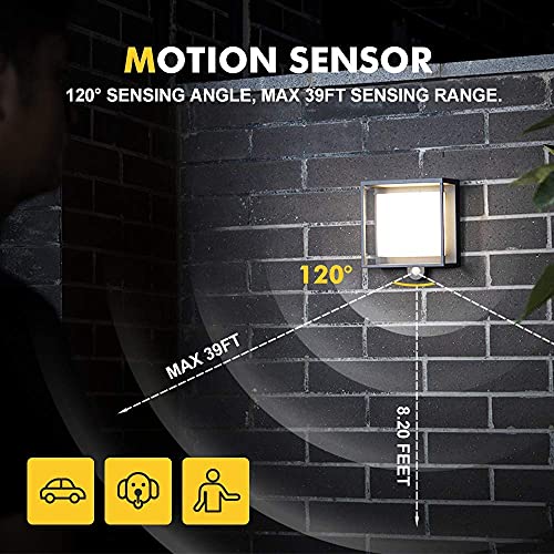 LUTEC-Curtis-300LM-3W-3000K-LED-Solar-Wall-Light-Solar-Motion-Sensor-Light-Outdoor-Led-Outdoor-Lighting-Exterior-Light-Fixtures-Wall-Mount-Modern-Wall-Sconce