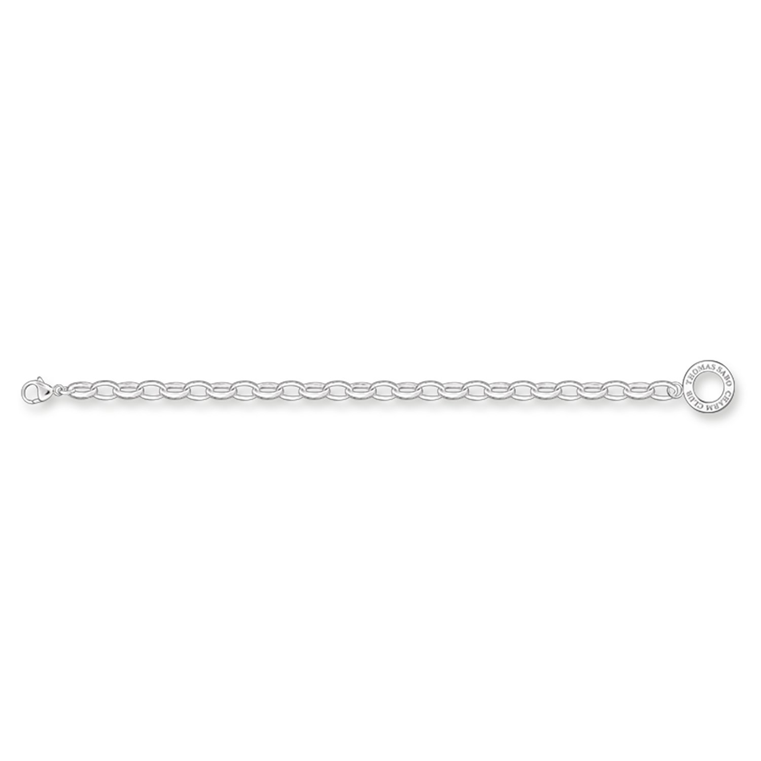 Thomas Sabo Damen Charm-Armband Classic Charm Club 925 Sterling Silber X0032-001-12