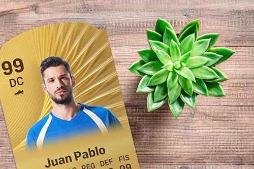Miniatura 4 de Oedim Carta De Fútbol Personalizada 2025-26, 30x48cm, Fabricado En Metacrilato 4mm, Efecto Espejo, Divertida Y Original