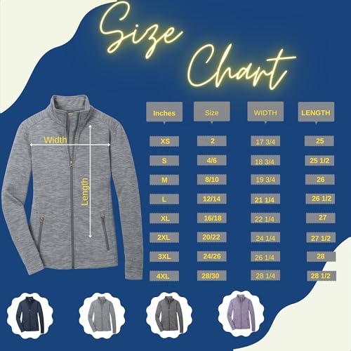 Female's Custom Embroidered Digi Stripe Fleece Full Zip Jacket for Nurses, Medical Workers3