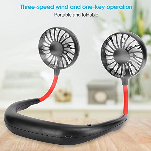Topiky Portable Lazy Hanging Neck USB Fan - Image 4