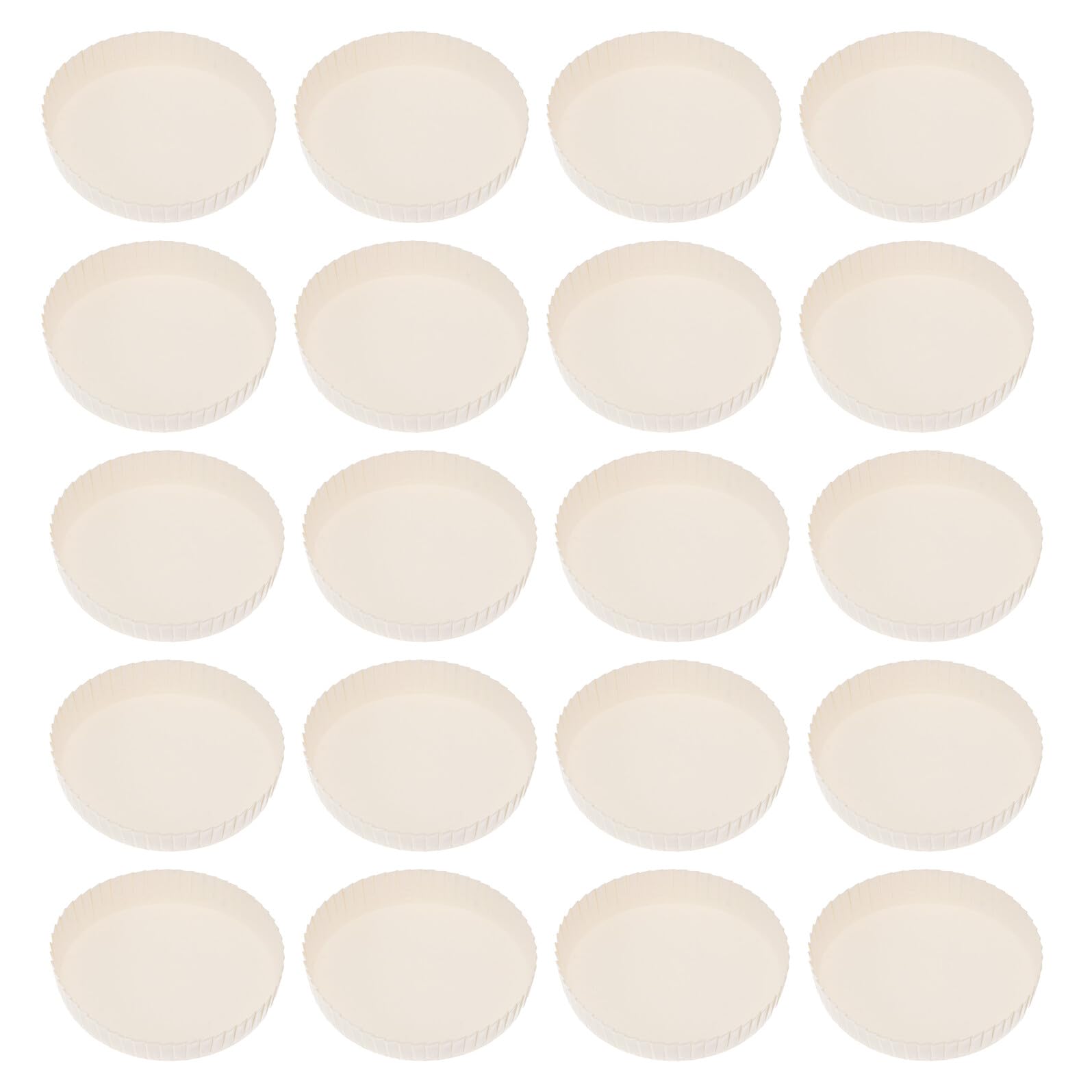 Couvercles jetables papier pour gobelets x100 | Protection hygiénique cafés et bars