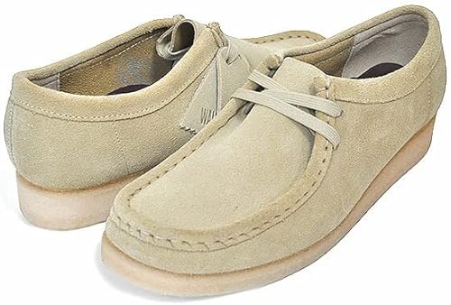Clarks ワラビー　サイズ7 25.5-26.5 ベージュ　メープル Clarks ワラビー サイズ7 25.5-26.5 ベージュ メープル メンズ - 靴
