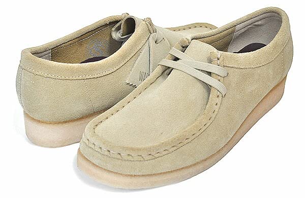 【美品】CLARKS wallabeeワラビーmaple suede GORE Clarks ブーツ Wallabee Maple Suede / クラークス ワラビー