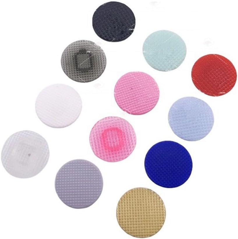 5PCS 3D Analog Thumb Stick Cap Rocker Joystick Cover for PSP 1000 PSP1000 Thumbstick Buttons Joystick Accessories (Clear Purple)