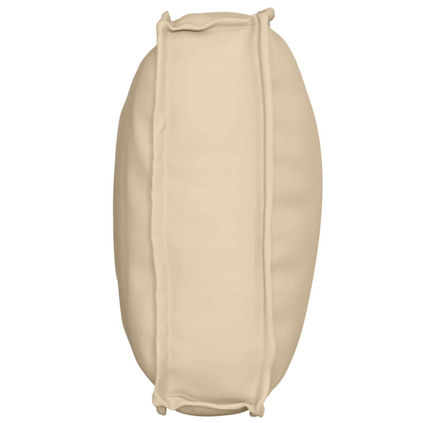 Kissen Beige 70 x 40 x 12 cm Oxford-Stoff Gartenkissen für Outdoor und Indoor Rechteckiges Dekokissen Sofakissen Loungekissen Sitzkissen Rückenkissen für Gartenmöbel