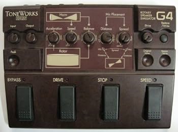 ロータリーシミュレーター　korg toneworks G4 Korg Toneworks G4 Rotary Speaker Simulator Pedal - Evolution