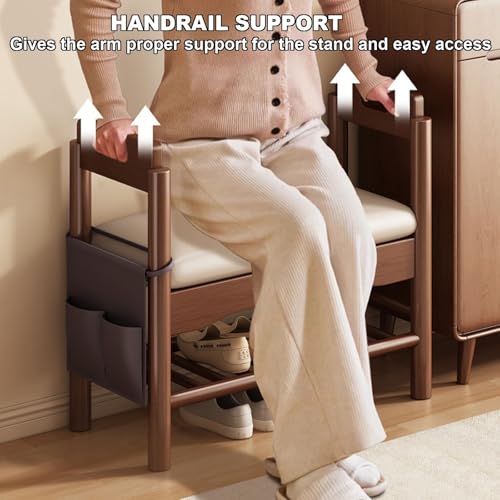 Banc à chaussures avec rangement pour optimiser une entrée encombrée - 6