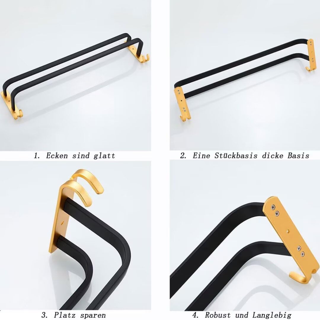 Estante De Toallas,Repisas De Toalla Para Baño,Toallero De Pared