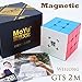 Price comparison product image MAGNETIC *Weilong GTS v2 M* - Magnetized MoYu 3x3 Professional & Competition Speed Cube Magic Cube Brain Game 3D Puzzle - STICKERLESS