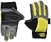Kong Guanti Alex Gloves, Grigio/Nero/Giallo, M
