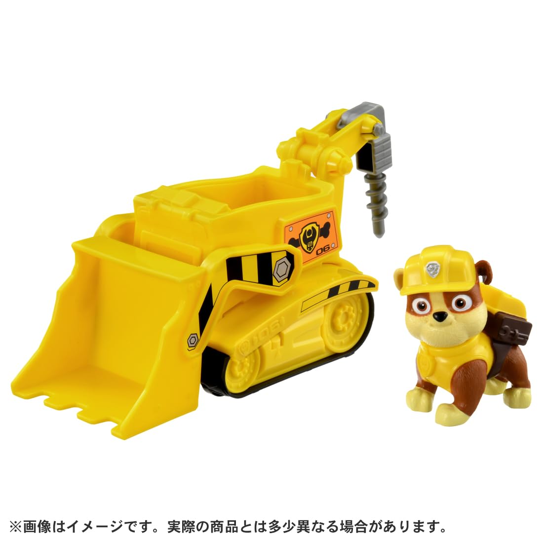 タカラトミー(TAKARA TOMY) パウ･パトロール ベーシックビークル ラブル パワーブルドーザー - 2