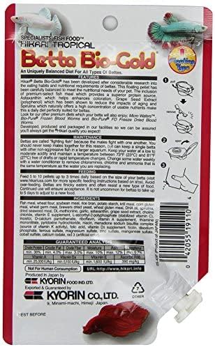 Hikari Betta BioGold Baby Pellet 0.7oz [2-Pack]
