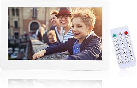 Topiky Digitaler Bilderrahmen 101 1080P elektronisches Bilderrahmen
Album mit UnterstAtzung fAr Fernbedienung KalenderUhr MP3 MP4
VideowiedergabeSD KarteUSB 35 AUXWeiAY-EU-Stecker : Digitale
Bilderrahmen Topiky Digitaler Bilderrahmen 101 1080P elektronisches Bilderrahmen
Album mit UnterstAtzung fAr Fernbedienung KalenderUhr MP3 MP4
VideowiedergabeSD KarteUSB 35 AUXWeiAY-EU-Stecker : Digitale
Bilderrahmen