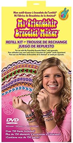 Choose Friendship, My Friendship Bracelet Refill Kit, Kids Jewelry Kit, Bracelet Craft Kit Jewelry Making Bracelet Kit, 150 items