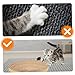 GANAZONO 2pcs Cat Scratcher Replacement Pads Wear-Resistant Corrugated Cardboard Durable Scratch Board for Floor Use Prevents Furniture Damage Lightweight and Stable Design for Cats of All
