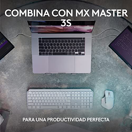 Logitech MX Keys S clavier sans fil ESP QWERTY bluetooth rechargeable - 7