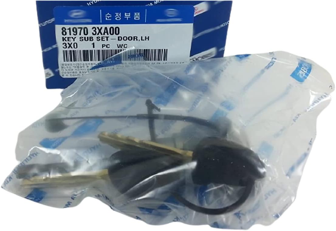 Genuine OEM 81970-3XA00 Key Sub Set - Door, LH / 819703XA00 for Hyundai Elantra 11-16
