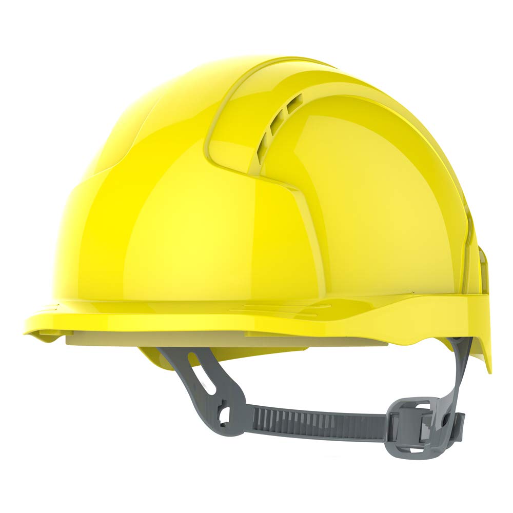 JSP EVOLite Micro Peak Slip Ratchet - Yellow - Vented (AJD160-000-200)