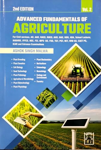 Image of Advanced Fundamentals of Agriculture - Vol 1 + Vol 2 + Advanced Objectives 7000+ PYQs - Combo Set of 3 Books - [ORIGINAL BOOKS-TOP GRADE PAPER & PRINT] - For 2026 Exams