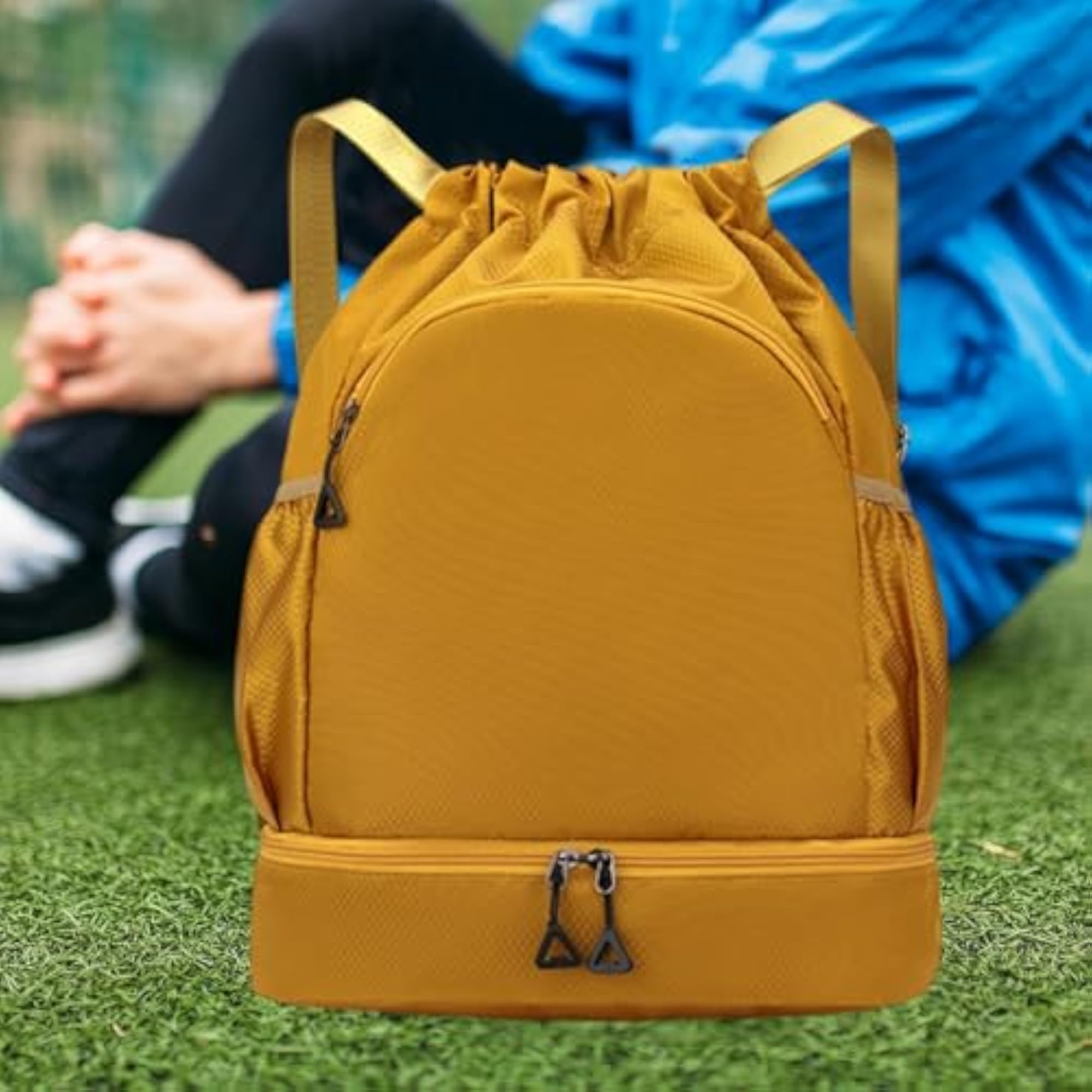 Sports Drawstring Backpack Rucksack Party Travel Organizer