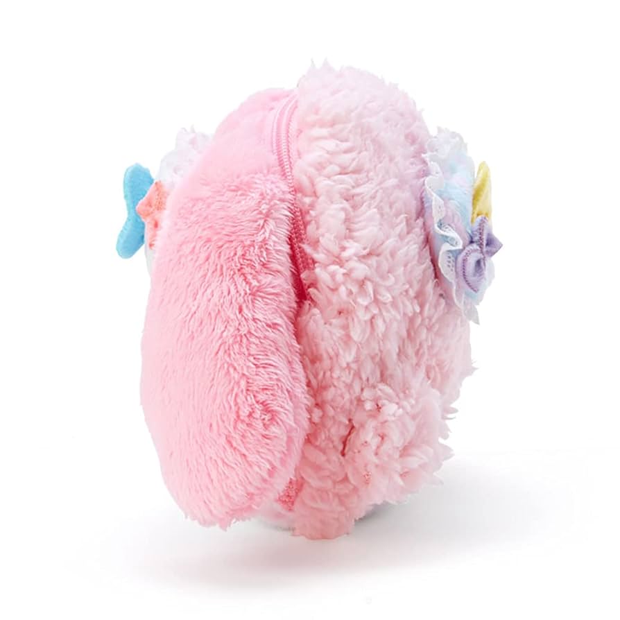 サンリオキャラクターズ　秘密のメロクロ　フェイス形ポーチ　マイメロディ Amazon.co.jp: サンリオ(SANRIO) サンリオ フェイス形ポーチ