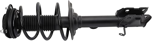 Miniatura 880 de TRQ Kit de suspensión delantera, conjunto de amortiguadores y resortes, barra estabilizadora, enlace estabilizador compatible con Chevrolet