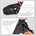 iCrimp Ratchet Wire Crimping Tool Set w/ 5 Interchangeable Jaws for Insulated and Non-Insulated Terminals AWG20-2, Wire Stripper included