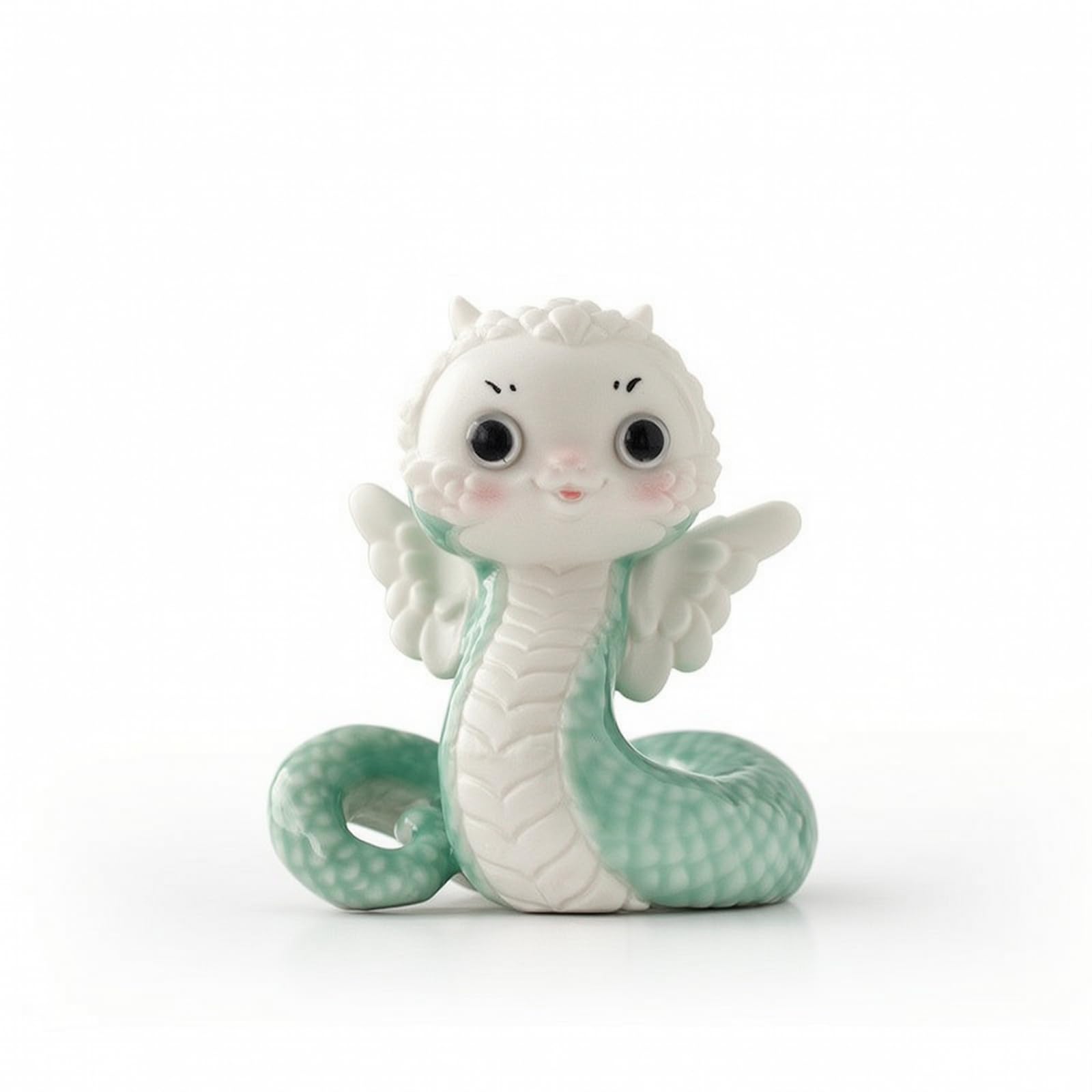 Amazon.co.jp: Xgdsnly ヘビの置物 かわいい 陶器の置物 可愛い 蛇の