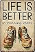 Produktbild Retro Decor Blechschilder Läufer Life Is Better With Running Shoes Retro Wandkunst Dekor Eisen Malerei Für Zuhause Küche Cafe Pub Schild Plakette 14 x 20 cm