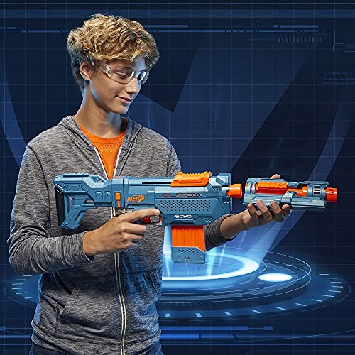 Lança Dardos Nerf Elite 2.0 Echo CS-10, com Clip para 10 Dardos e Tubo Frontal - E9534 - Hasbro