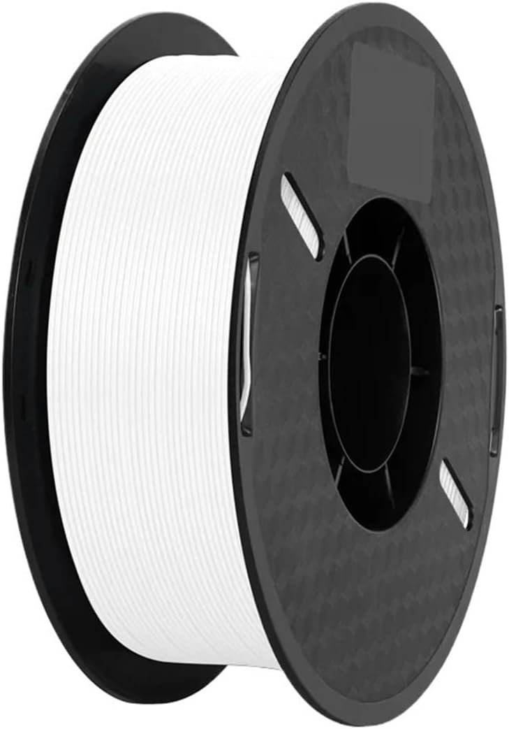 Filament White 1.75mm 1-12KG 1KG/Spool(2.2lbs) Dimensional +/-0.03mm Eco-Friendly 3D Printer Filament(PLA White 3KG)
